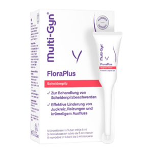 Produkt Multi-Gyn FloraPlus zur Unterstützung bei Vaginalbeschwerden